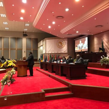 Pan African Parliament tackles the topic of human trafficking in special session day