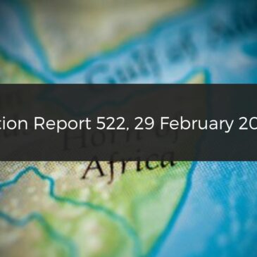 Call for revision of Frontex regulation; IRC changes aid route to Sudan; “Eritrea occupies “sovereign Eritrean territories” in Tigray, it claims